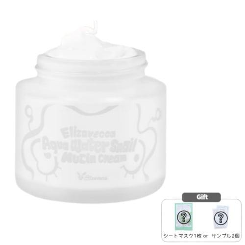 アクア ウォーター スネイルムチン クリーム 50mL / 保湿 しっとり 乾燥肌 美容 しわ たるみ スネイル つや ハリ弾力 スキンケア 水分 保湿