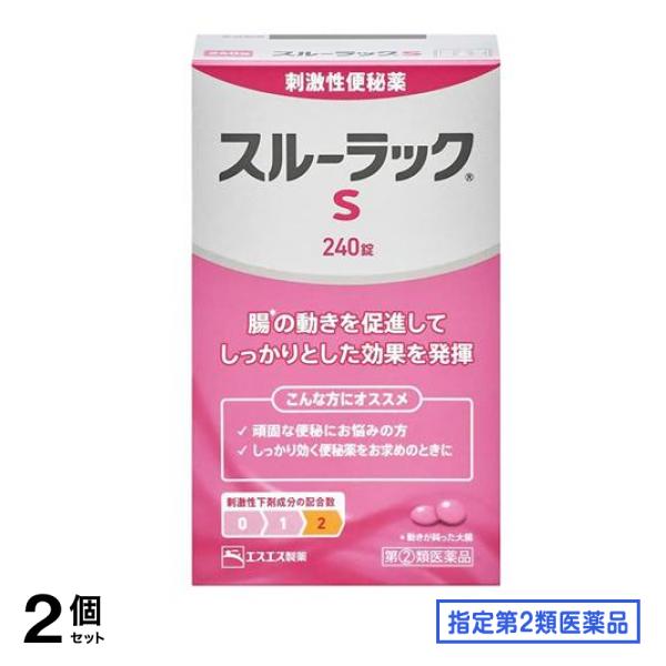 指定第２類医薬品 スルーラックS 240錠 2個セット