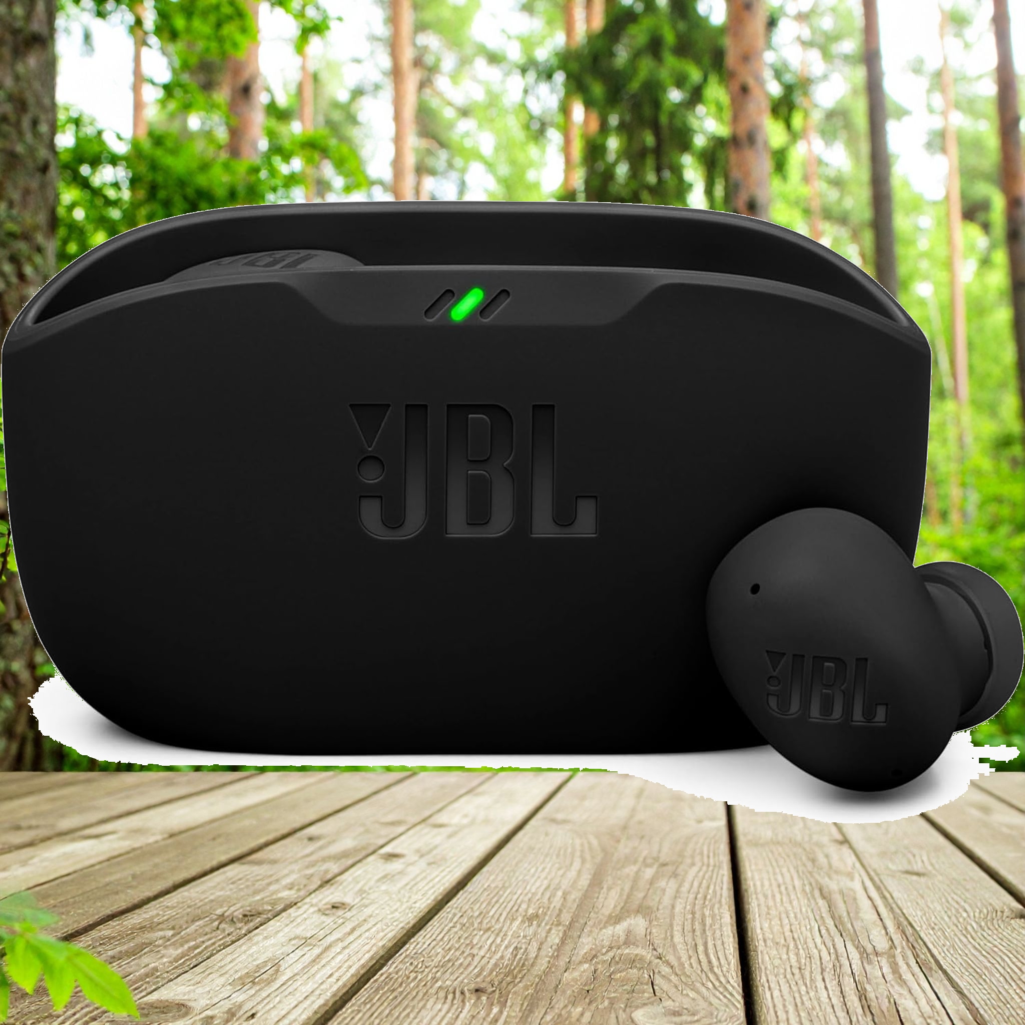JBL WAVE BUDS 2 完全ワイヤレスイヤホン Bluetoothアクティブノイズキャンセリングマルチポイント IP54防水防塵 アプリ対応USB Type-Cブラック JBLWBUDS2BL