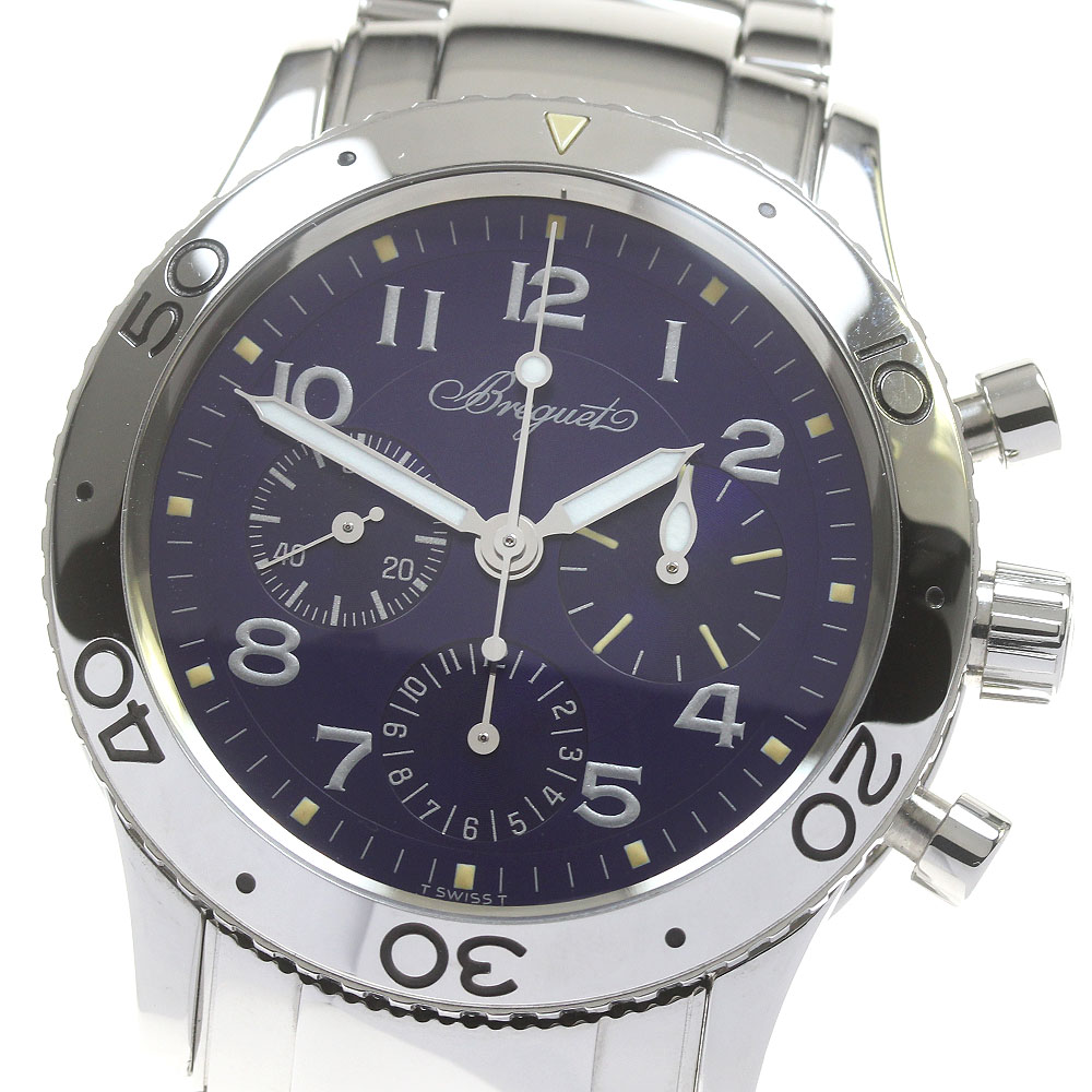 ブレゲ Breguet 3807 アエロナバル タイプXX クロノグラフ 日本限定 自動巻き メンズ 良品 _820025【中古】