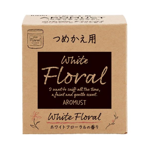 （まとめ） 晴香堂 アロマストホワイトフローラル つめかえ用 160ml 1個 [x10セット]
