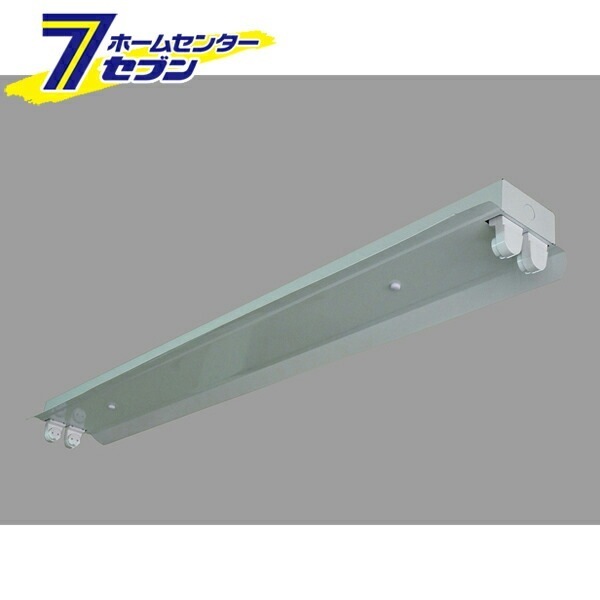 反射笠付2灯型器具 LED40形直管専用 [品番]06-0327 LT-FK24-T-W オーム電機