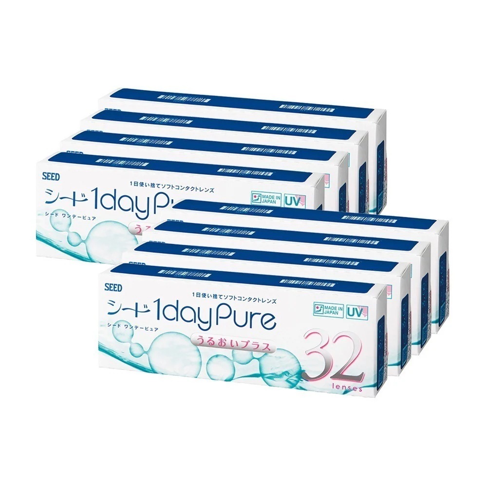 ワンデーピュア うるおいプラス 32枚入り 8箱