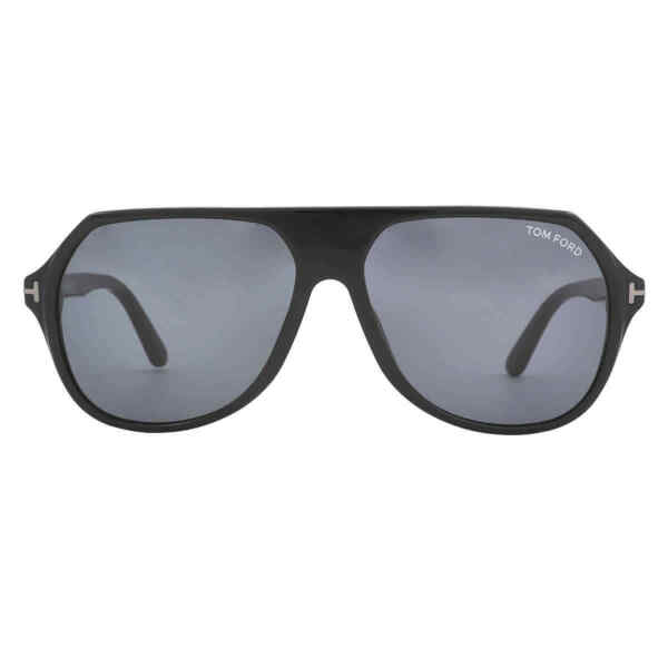 サングラス Tom FordHayes Smoke Navigator Mens Sunglasses FT0934-N 01A 59 FT0934-N 01A 59