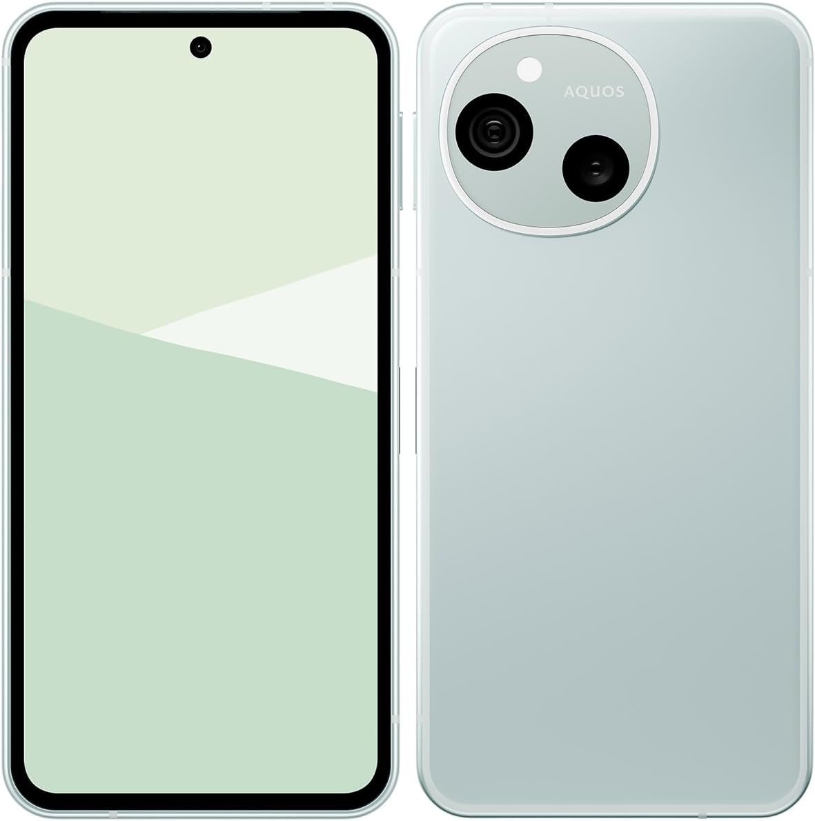 AQUOS sense10 6.1型 8GB/256GB ペールミント SIM無配合スマートフォン SH-M33B-L