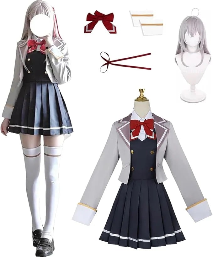 アリサ・ミハイロヴナ・九条 コスプレ 制服 コスチューム 時々ボソッとロシア語でデレる隣のアーリャさん コスプレ衣装 仮装 ハロウィン クリスマス プレゼント アニメ 祭り