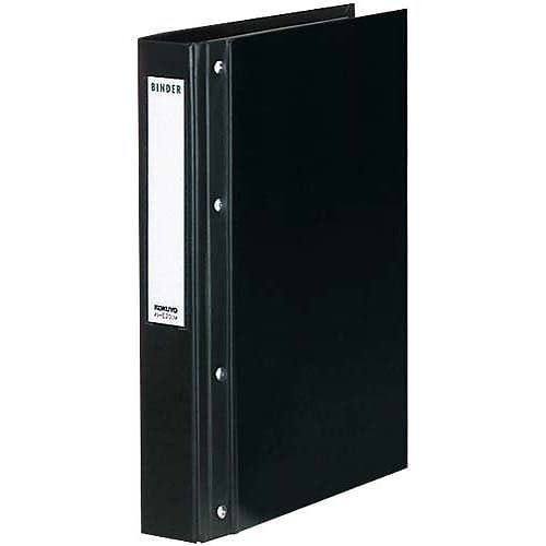 （まとめ買い）バインダーMP PP貼り B5 縦 26穴 200枚収容 ダークグレー ハ-E20DM [x3]