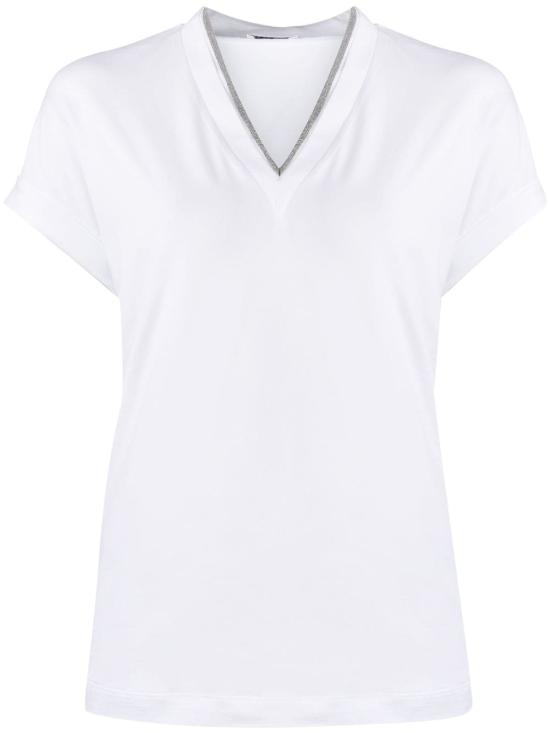 BRUNELLO CUCINELLI Women Tops M0T18BD222 C159 White