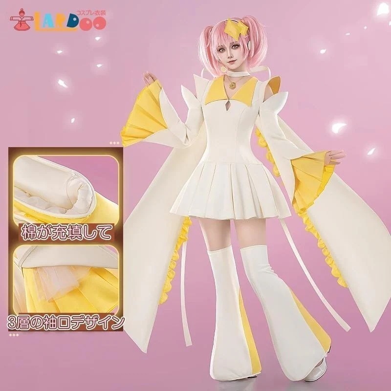 しゅごキャラ! 日奈森 亜夢-ひなもり あむ アミュレットダイヤ コスプレ衣装 ヘッドフォン付き コスチューム337