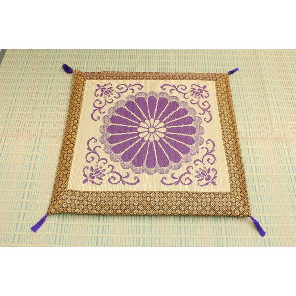 御前座布団 仏前座布団 三千院 純国産 袋織 い草御前 70x70cm 夏用 お盆 日本製 法事 法要 仏壇 仏間 仏具