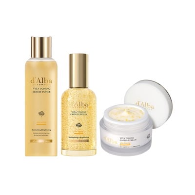 ダルバビタトーニングセット Qoo10] ダルバ ビタトーニングセット (トナー180ml