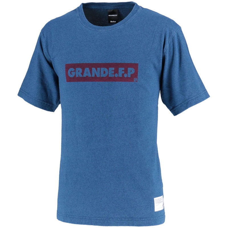 GRANDE.F.P(グランデエフピー) ドライプリントインディゴ S/S Tシャツ フットサル 半袖Ｔシャツ (gfpe218002-86)