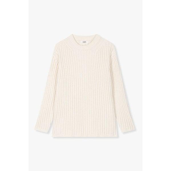 リブ組織ラウンドネックプルオーバースウェット(9105452101AR)