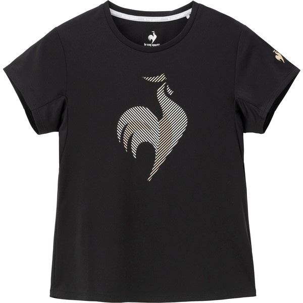 ルコック le coq sportif プラクティスシャツ 半袖 LN4FHT52L-BK00 レディース
