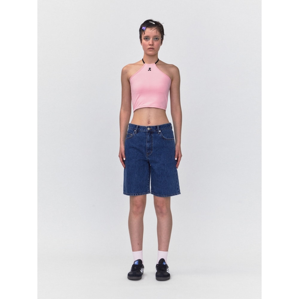 レスト&レクリエーション RR デニムショーツブルー