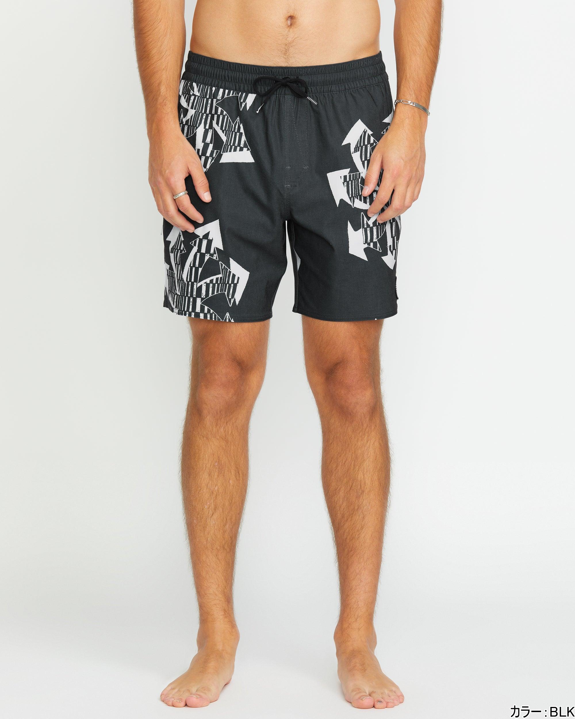 【OUTLET】 Unite Stoney Trunk 17" Boardshort - BLACK