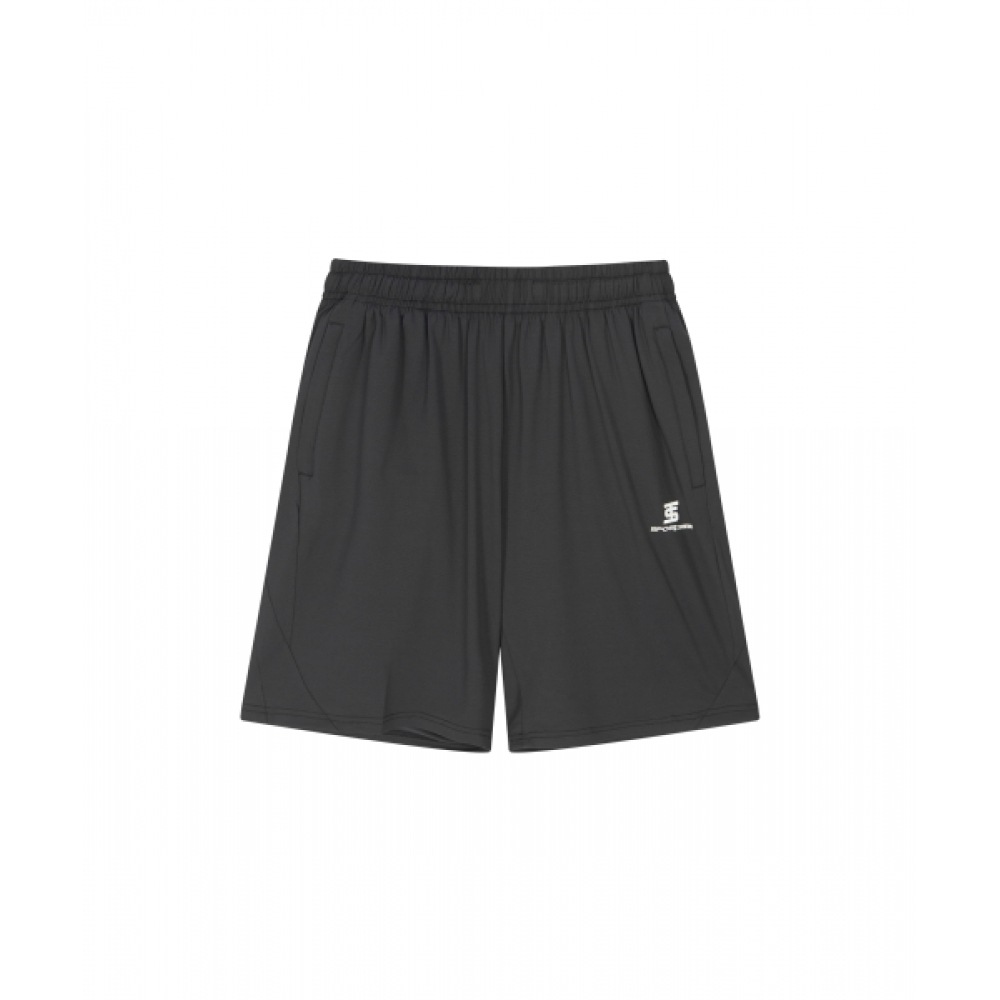 スポーツストライプメッシュショーツ BK