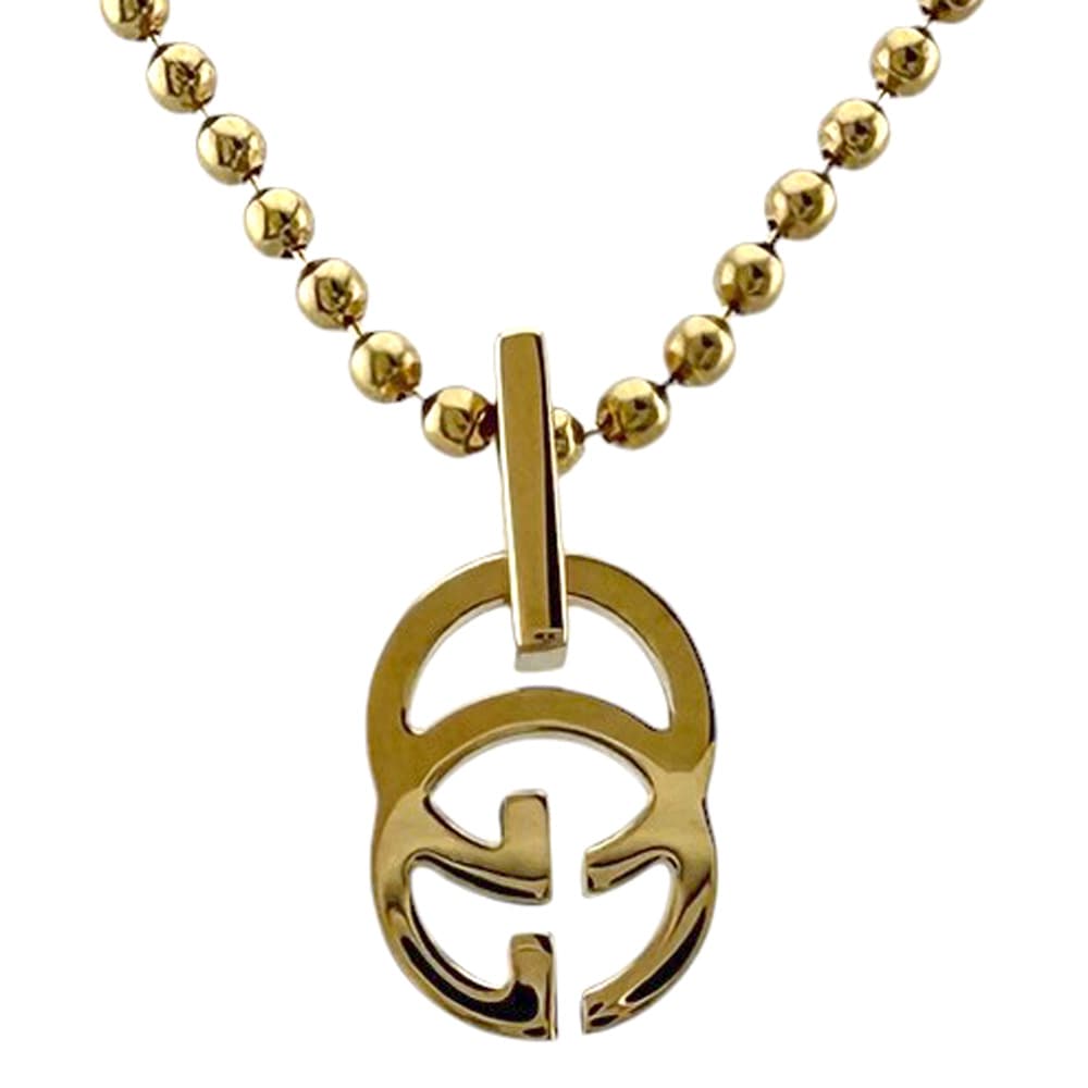 グッチ GGランニング ネックレス 18金 K18イエローゴールド GUCCI 中古 美品