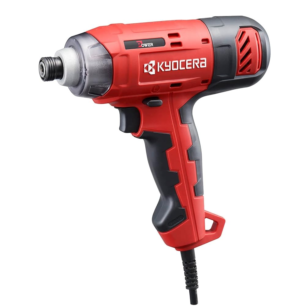 京セラ 旧リョービ インパクトドライバー CID-1130 コード式(2m)でバッテリ切れを気にせず 軽量1.0kg 最大締付トルク115N