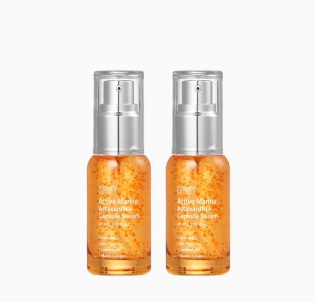 成分エディター アクティブ マリン アスタキサンチン カプセル セラム 30ml 1+1 (鎮静/弾力/保湿/栄養供給/活力/光彩/しわ防止)