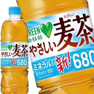 サントリー GREEN DAKARA グリーンダカラ やさしい麦茶 680mlPET48本[2 5,871円