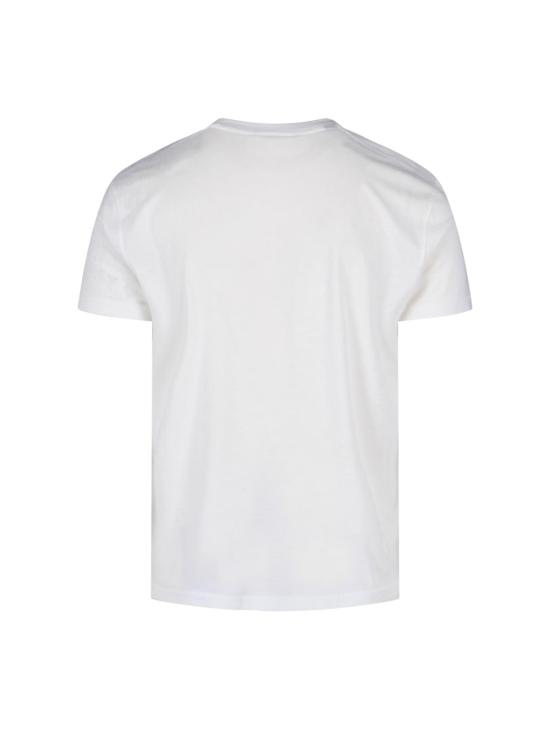 TOMFORD Men T-Shirts JCS004 JMT012 WAB White