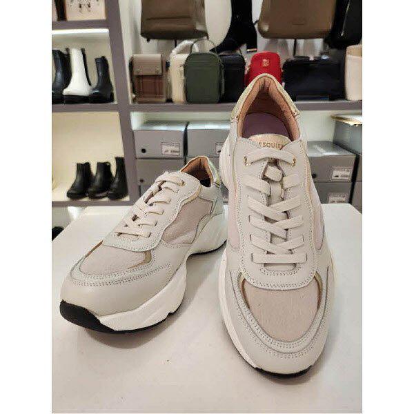 [] 女性カジュアルスニーカー 4CM(EQCFHZ585IV) (P003736058)