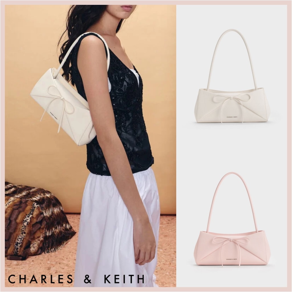 Hazel Bow Panel Shoulder Bag