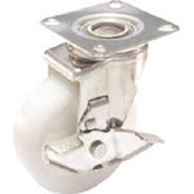 ユーエイキャスター　ステンレスキャスターシングルS付自在車 130径ナイロン車　SUSNJ130S 7,642円