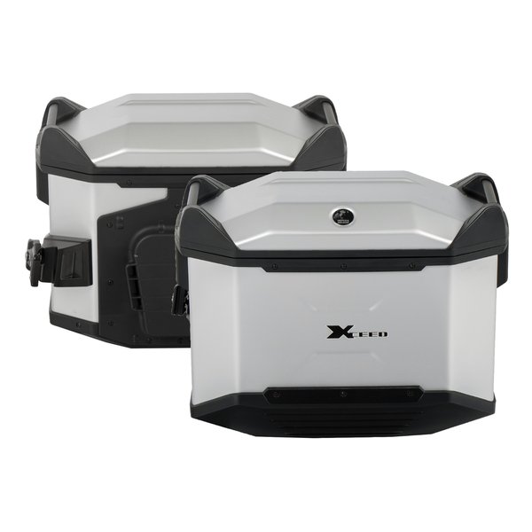 XCEED サイドケースセット シルバー HBS-XCD-SS-S