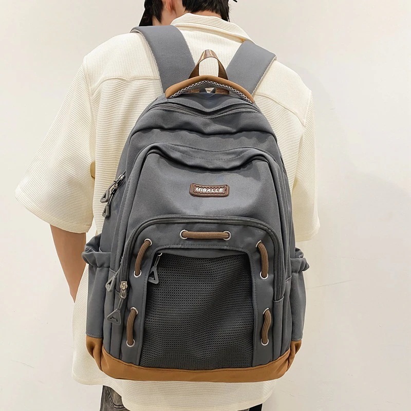 韓国ファッション シンプル カジュアル 学生 通学カバン 質感 高級感 バックパック 花柄 大容量 軽量 リュック パソコンバッグ ショルダーバッグ