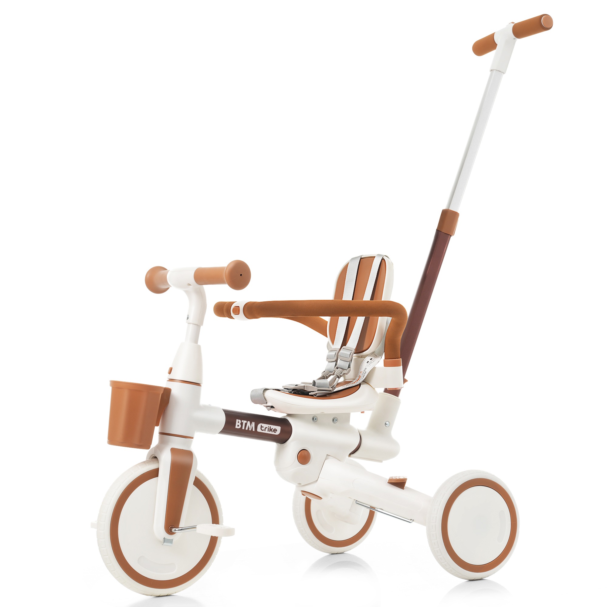 【国内在庫品 急速出荷】子供用三輪車 7in1 舵取り 多機能 手押し棒 カバー おしゃれ座面回転 自転車 キックバイク おもちゃ 誕生日 プレゼント こどもの日 お祝い クリスマス ギフト 1歳 2