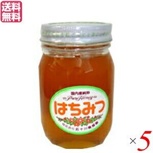 はちみつ 蜂蜜 国産 五十川養蜂園 国産はちみつ 混花 500g ５個