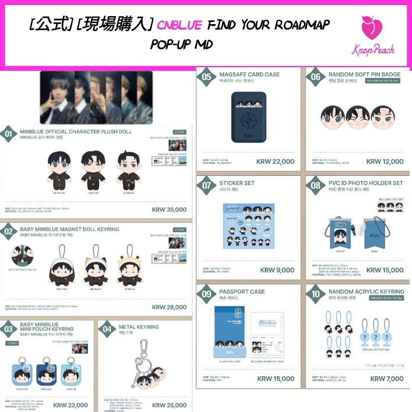 Qoo10] FNC ENTERTAINMENT [公式] CNBLUE (MINIBLU