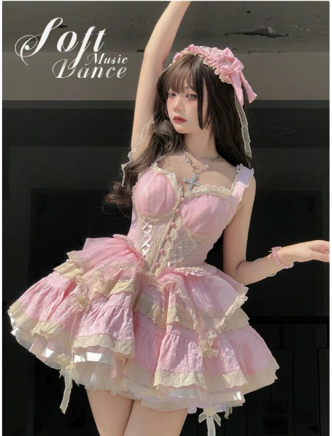 コスプレドレスロリータスカートワンピースドッグショートワルツロリータ ゴシックバレエロリータドレス Jskスリングバースデードレス