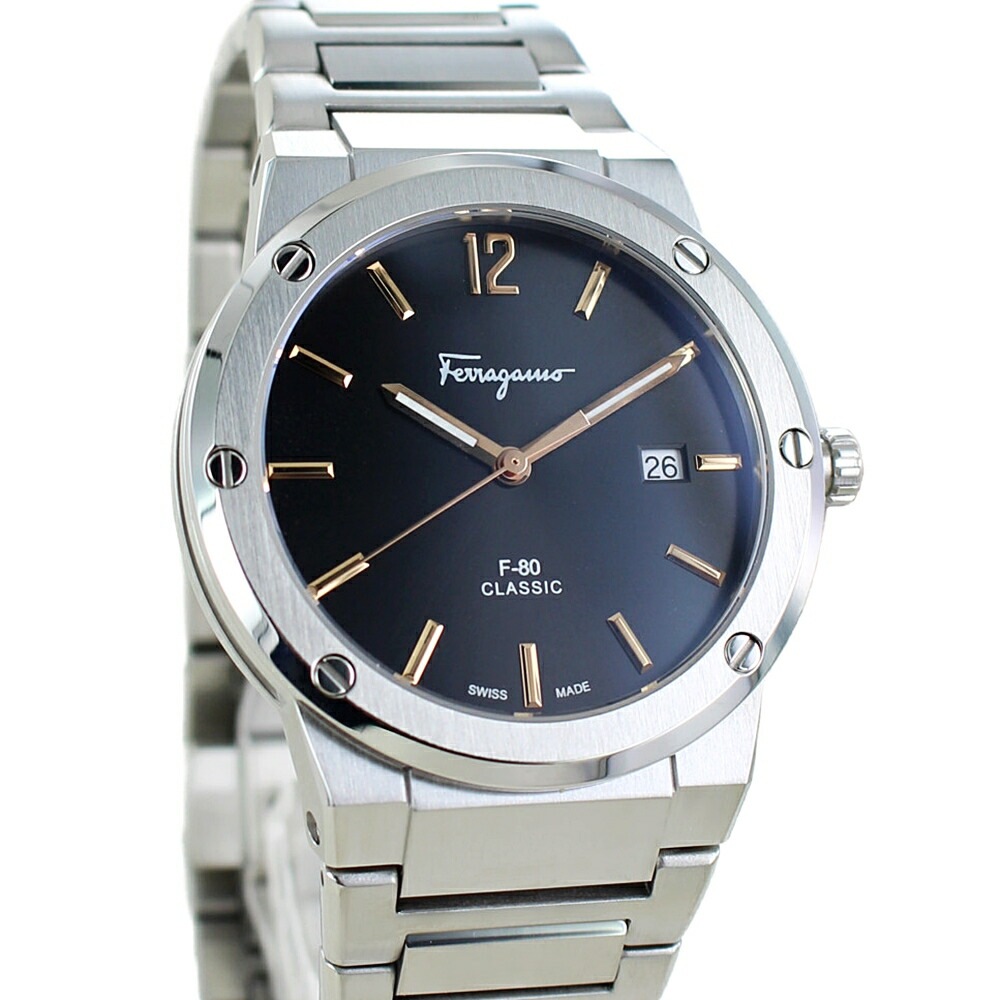 サルバトーレフェラガモ 腕時計 手表 メンズ おしゃれ ステンレス 時計 ギフト 男性 40代 50代 誕生日プレゼント 結婚記念日 夫 プレゼント 彼氏 父親 旦那 退職 贈り物 ポイント消化