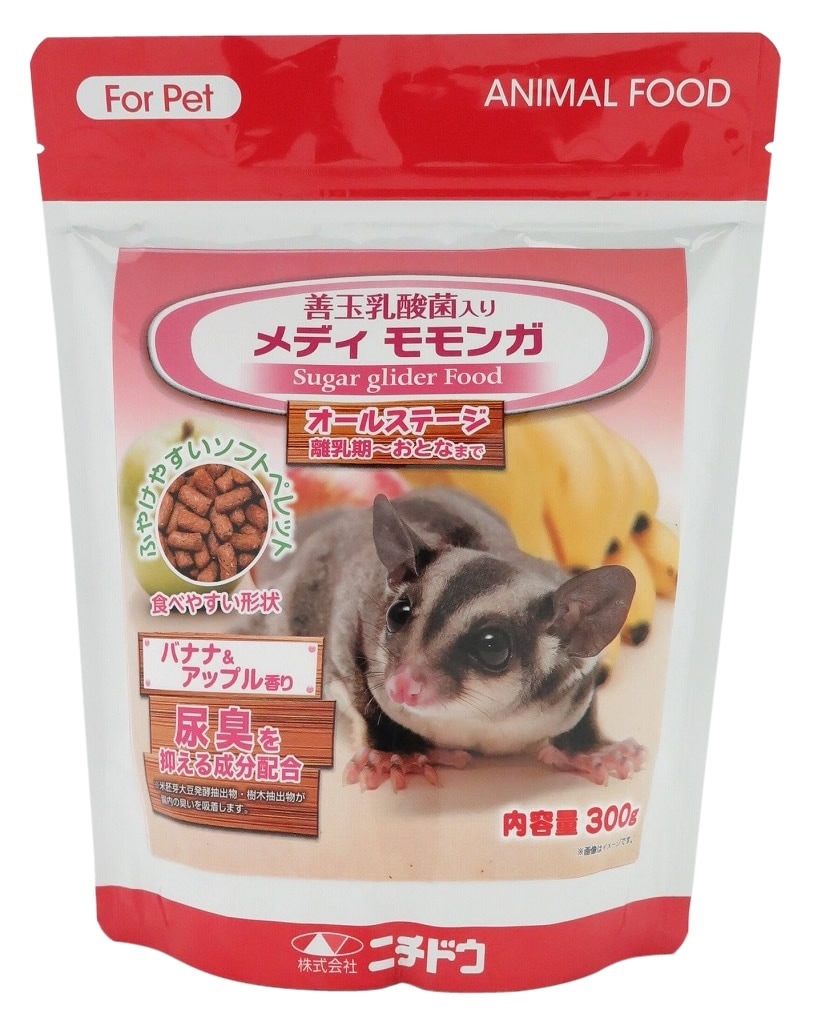 （まとめ買い）ニチドウ メディモモンガ 300g 小動物用フード [x6]