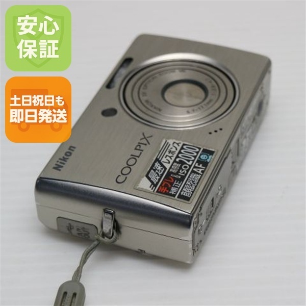 美品 COOLPIX S500 シルバー Nikon デジカメ 66