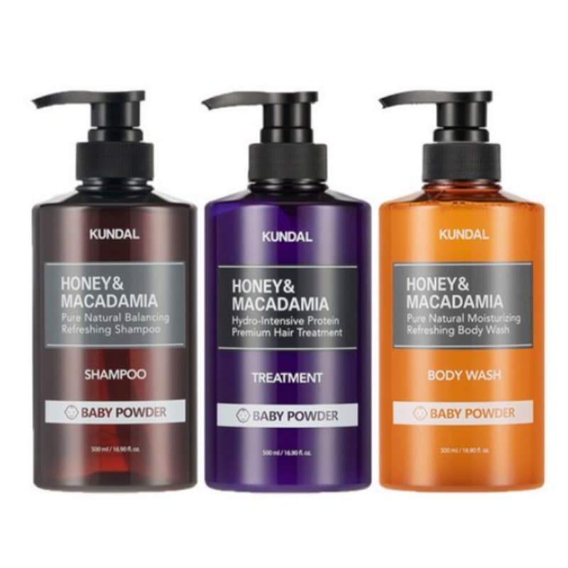 韓国【100%おマケ付き】シャンプ&トリートメント&ボディーウォッシュ