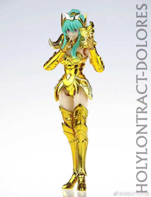 新品未開封【大聖モデルGreatToys】1/12 神聖契約 女性聖闘士 牡羊座 ドロリス 15cm 聖闘士星矢 可動 フィギュア 非聖衣神話