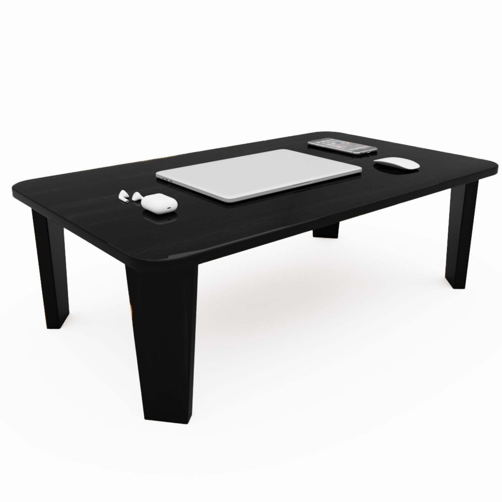 Merytesローテーブル R角保護 幅80cm 折りたたみテーブル リビングテーブル 丸 木製 おしゃれ簡単 収納便利 ソファテーブル