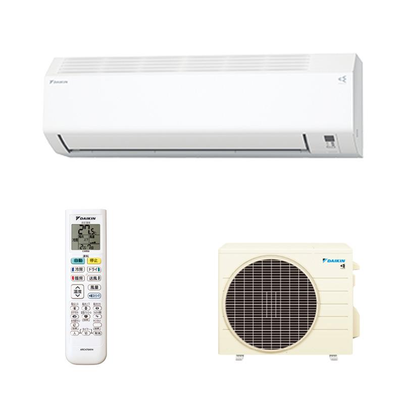 ダイキン DAIKIN ルームエアコン S225ATCS-W 主に6畳用 2025年モデル 2.2kW 軒先配送のみ 50,498円