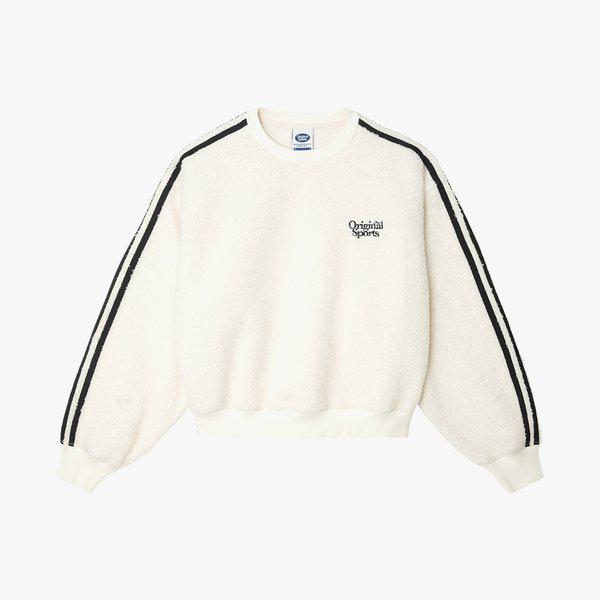 [] 女性 SNUGGLE CREW NECK CREM PO3WT24W721