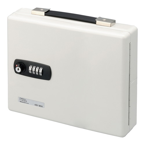 ナカバヤシ　ダイヤル式キーボックス　ヨコ型　２８個収容　NKB-DE28
