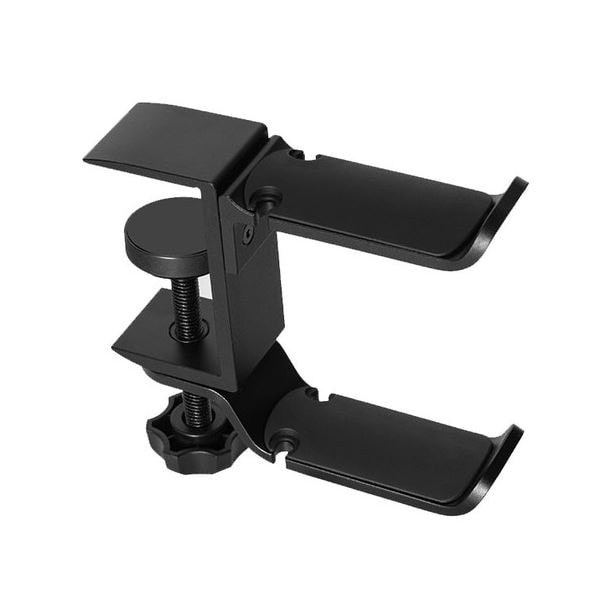 アルミダブルデスクフック ブラック ALDESKHW-BK