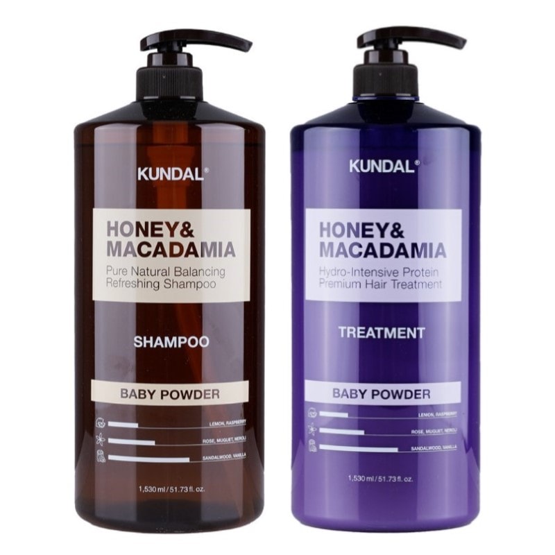 1530ml+1530mlセット/ハニーアンドマカダミア/ベビーパウダー/シャンプー/トリートメント/選択2個/大容量リフィル 6,264円