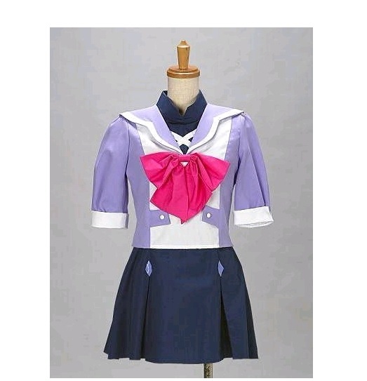 マクロスF 美星学園シェリルノーム風制服コスプレ衣装