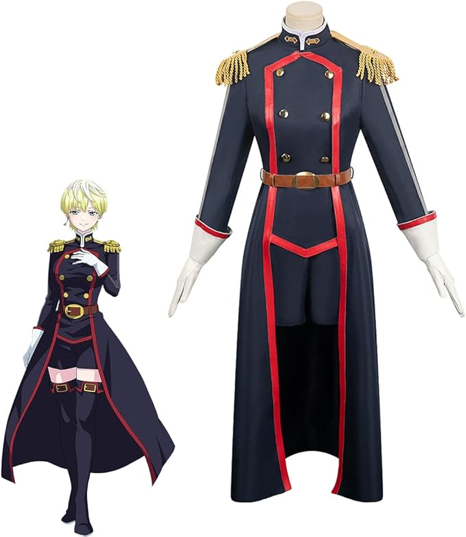 魔都精兵のスレイブ 出雲天花 コスプレ衣装 六番組組長 制服 日常服 変装 仮装