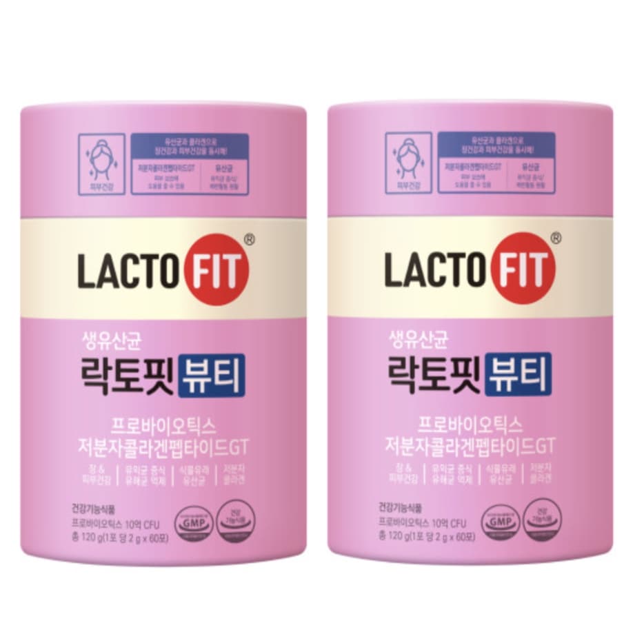 LACTO FIT ラクトフィット 生乳酸菌 ビューティー 2g x 120包 ( 2BOX )