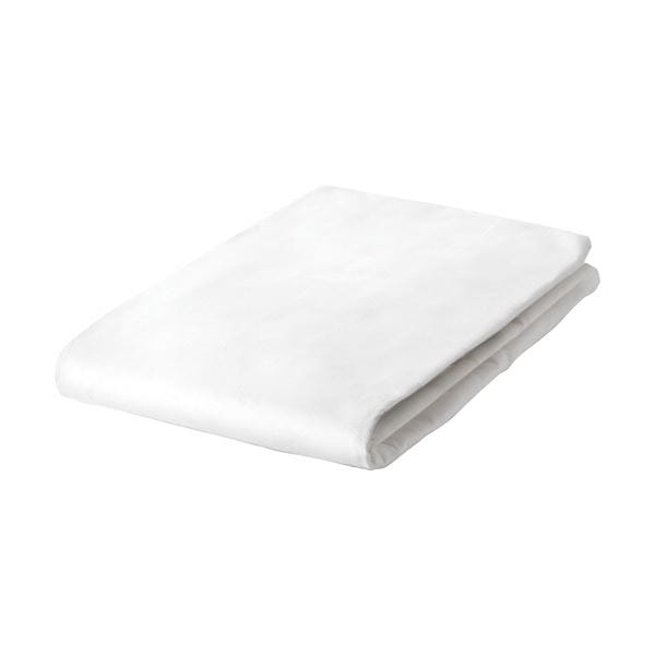 （まとめ）平シーツ フラットシーツ 137x260cm ホワイト 1枚 [x3セット]